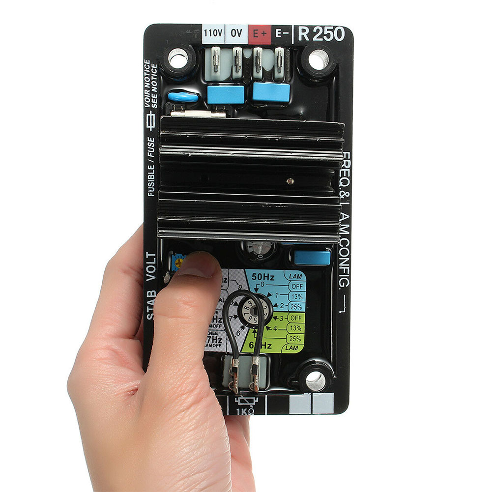 Regulador de Tensão Ferramenta para Leroy Componentes Automática Substituição Prático Módulo Elétrico Universal Brushless Somer Avr R250 11 Cheap Reguladores de tensãoestabilizadores