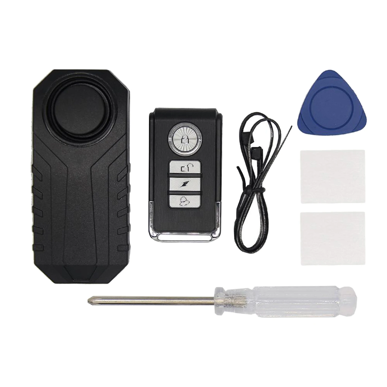 Bike Alarm with Remote, Wireless Anti-Theft Vibration Motorcycle 7 Level