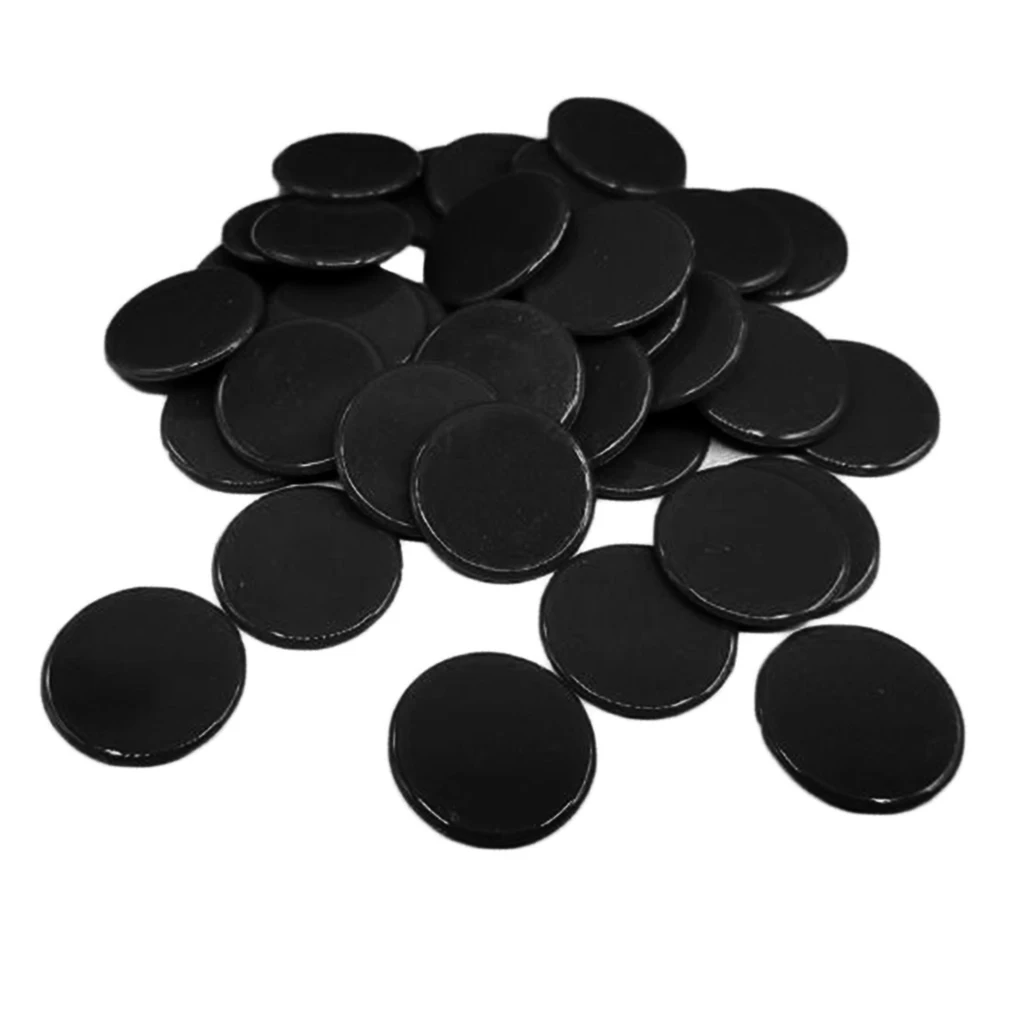 100pcs Tokens Chips Solid Color Game Currency Hilarious Accessory Parts