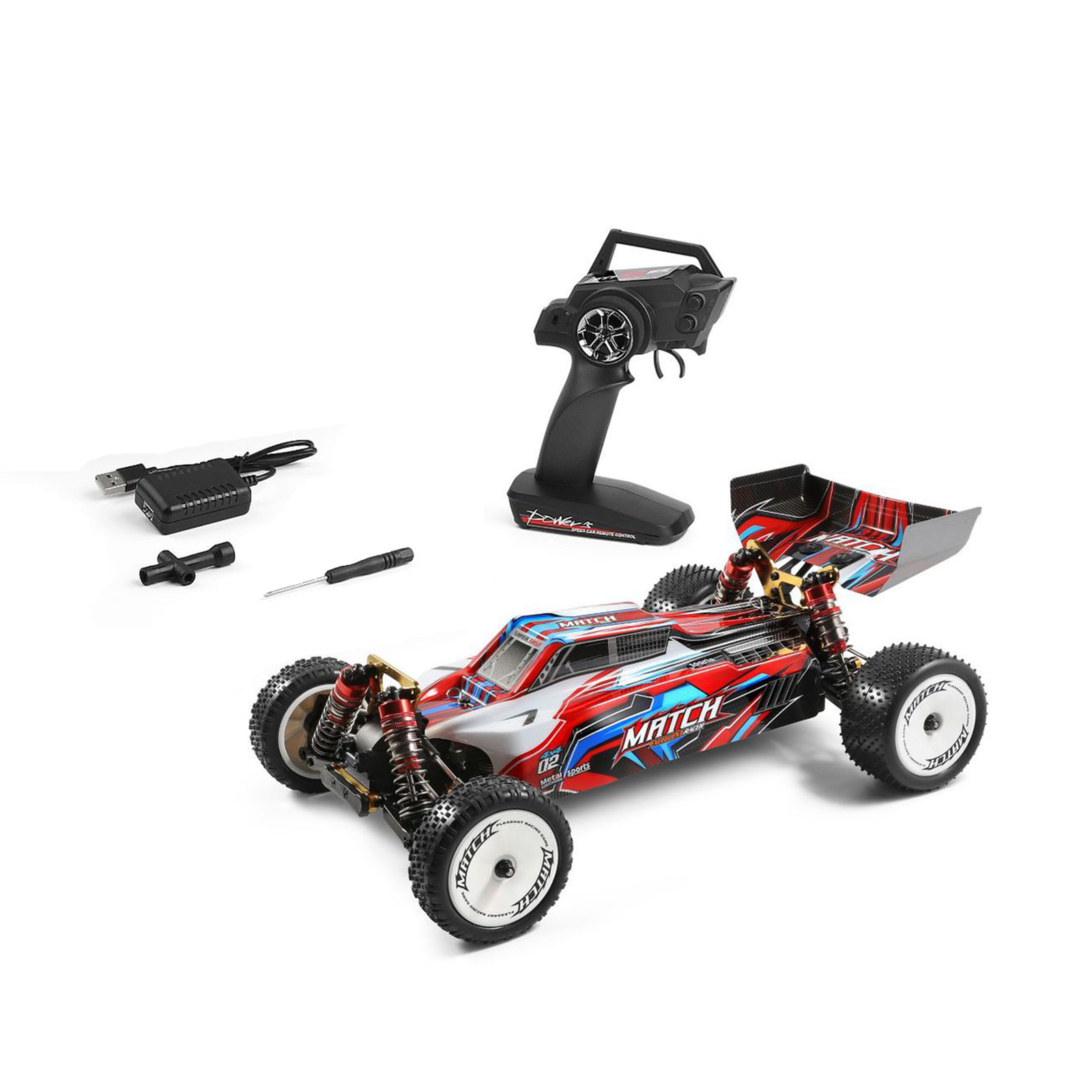 Wltoys 1/10 45km/h Racing RC Car Off-Road Toy Buggy Remote Control Car