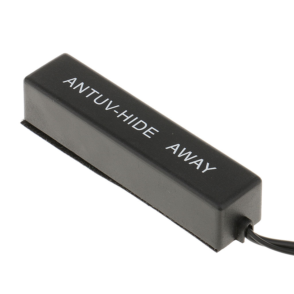 Motorcycle Antenna Hidden Amplified Electrical Aerial Boost AM FM Antenna Kit For Harley FLHT Fltr FLHX Touring  Glide