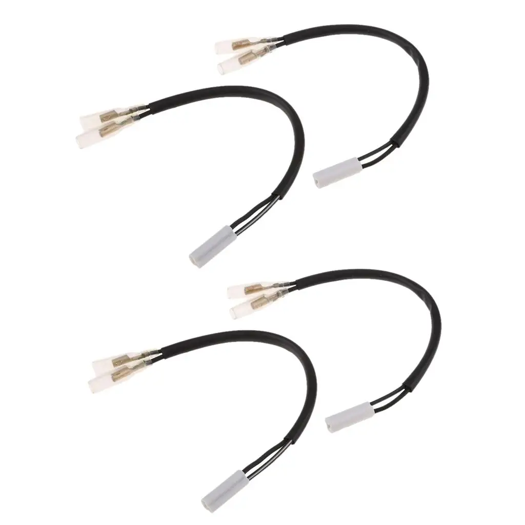 4pcs Turn Signal Adapter Plug Blinker Connector for Yamaha R1 R6 FZ1 98-12