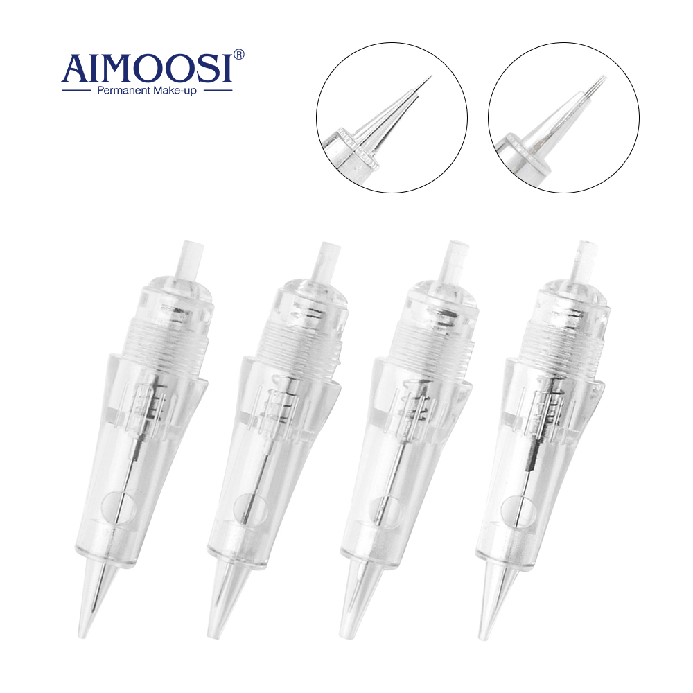 Best of AIMOOSI 15Pcs A5 Tattoo Microblading Piercing Needles For Semi Permanent Eyebrows Lip Makeup PMU Tattoo Machine Gun Consumables Reviews & Tips