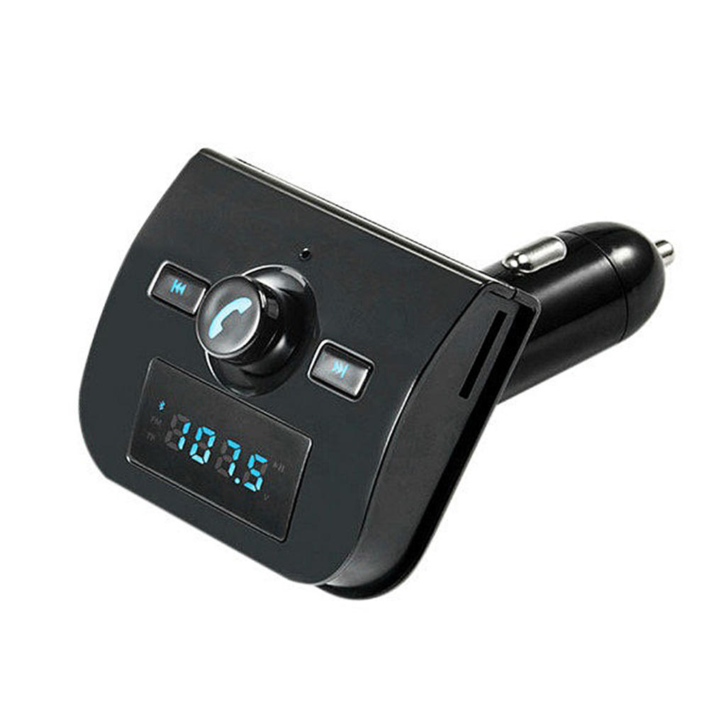 Bluetooth Car FM Transmitter MP3 Player AUX USB Port LCD Diaplay Adapter