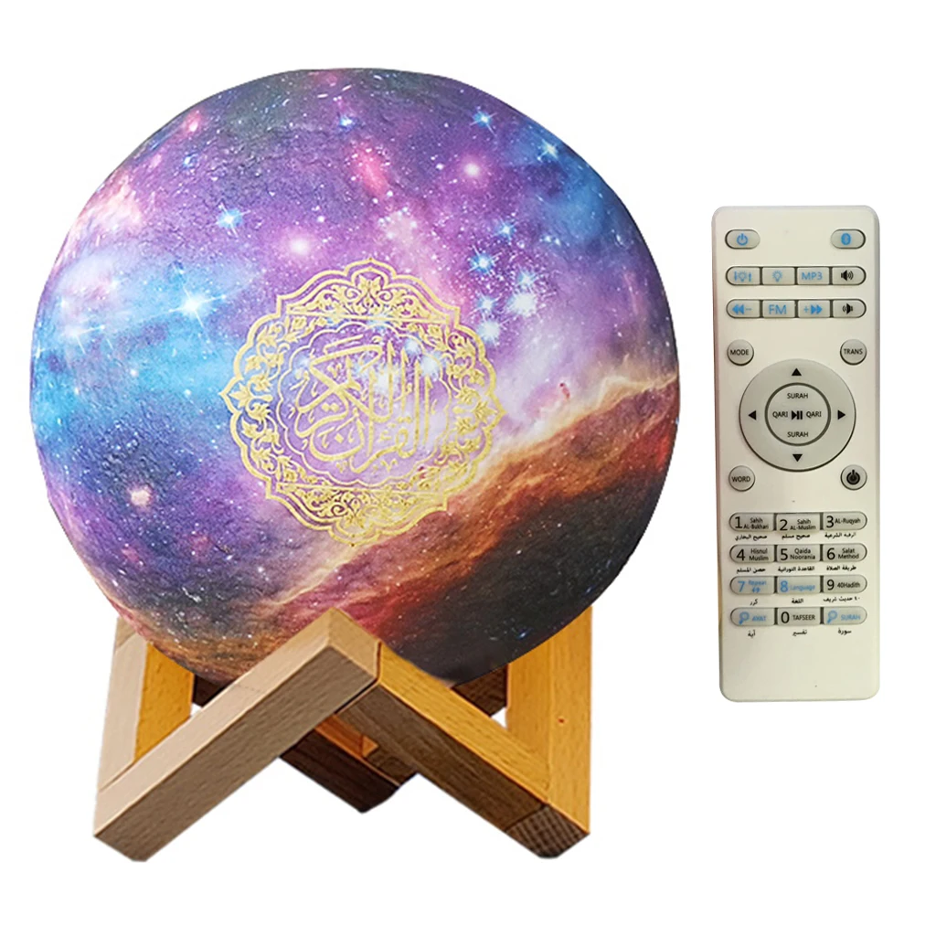 3D Galaxy Star LED Moon Lamp 3/7/16Color Changing Touch Switch Night Light Decor