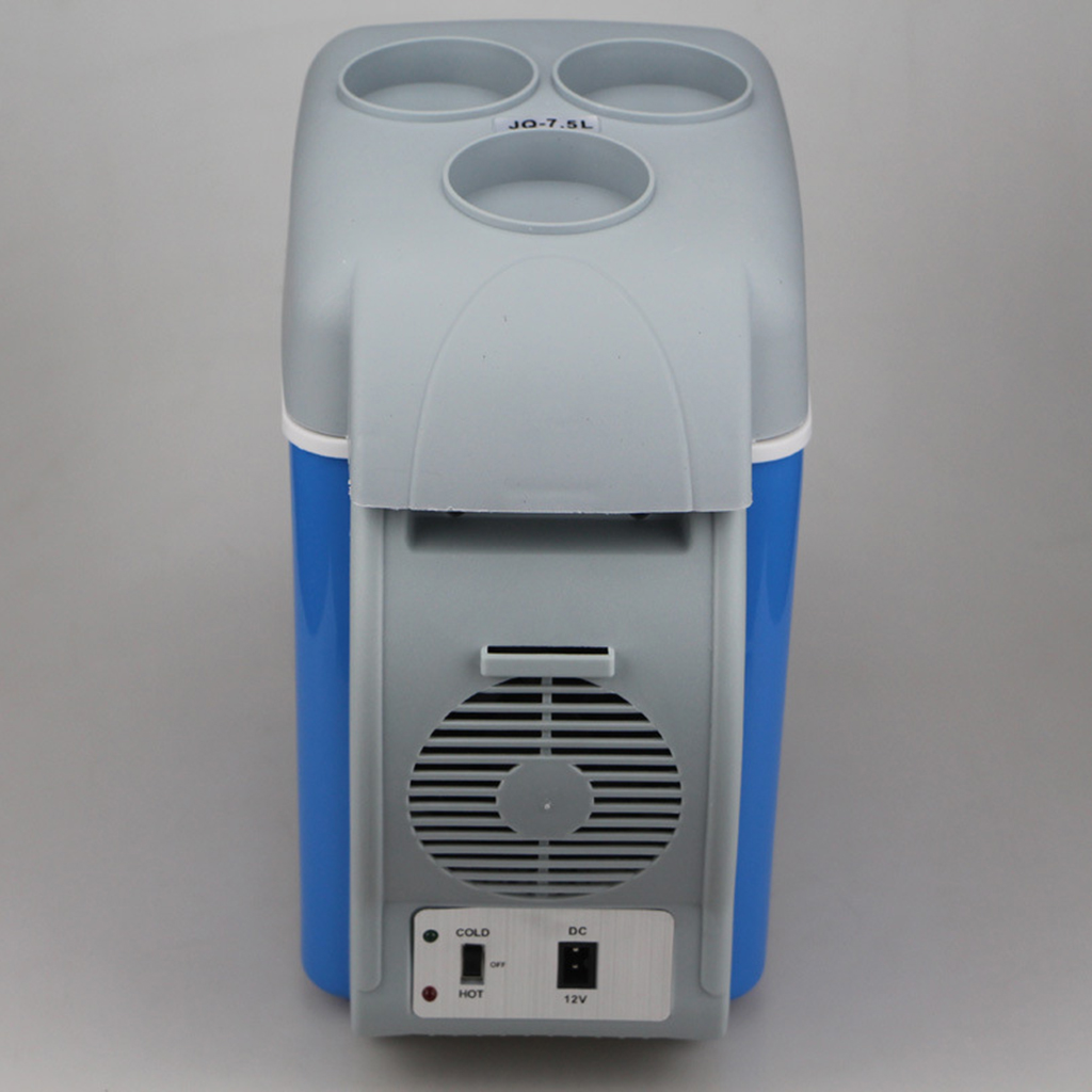 12V DC 7.5L  Car Refrigerator Electric Cooler RV Van for Cars Wine Fruit