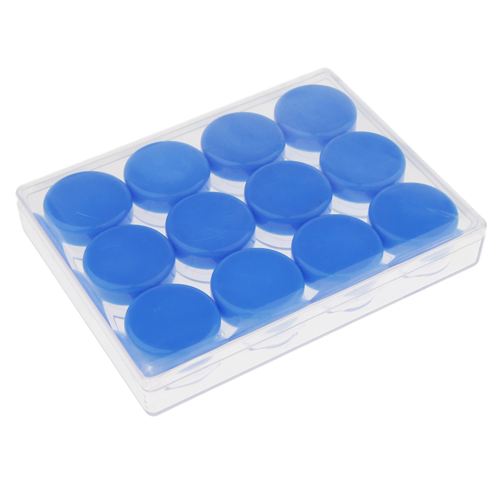 12 Pieces Empty Cosmetic Pot Jar Tin Screw Lid Craft Plastic Container Box