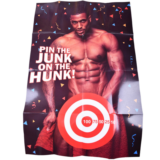 Shengyi Pin The Junk On The Hunk Bridal Party Bachelorette Party Games  Girls Bachelor Party Supplies Hen Night Bachelorette - Gags & Practical  Jokes - AliExpress
