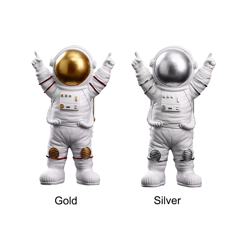 Estatueta de escritório spaceman presente decoração para