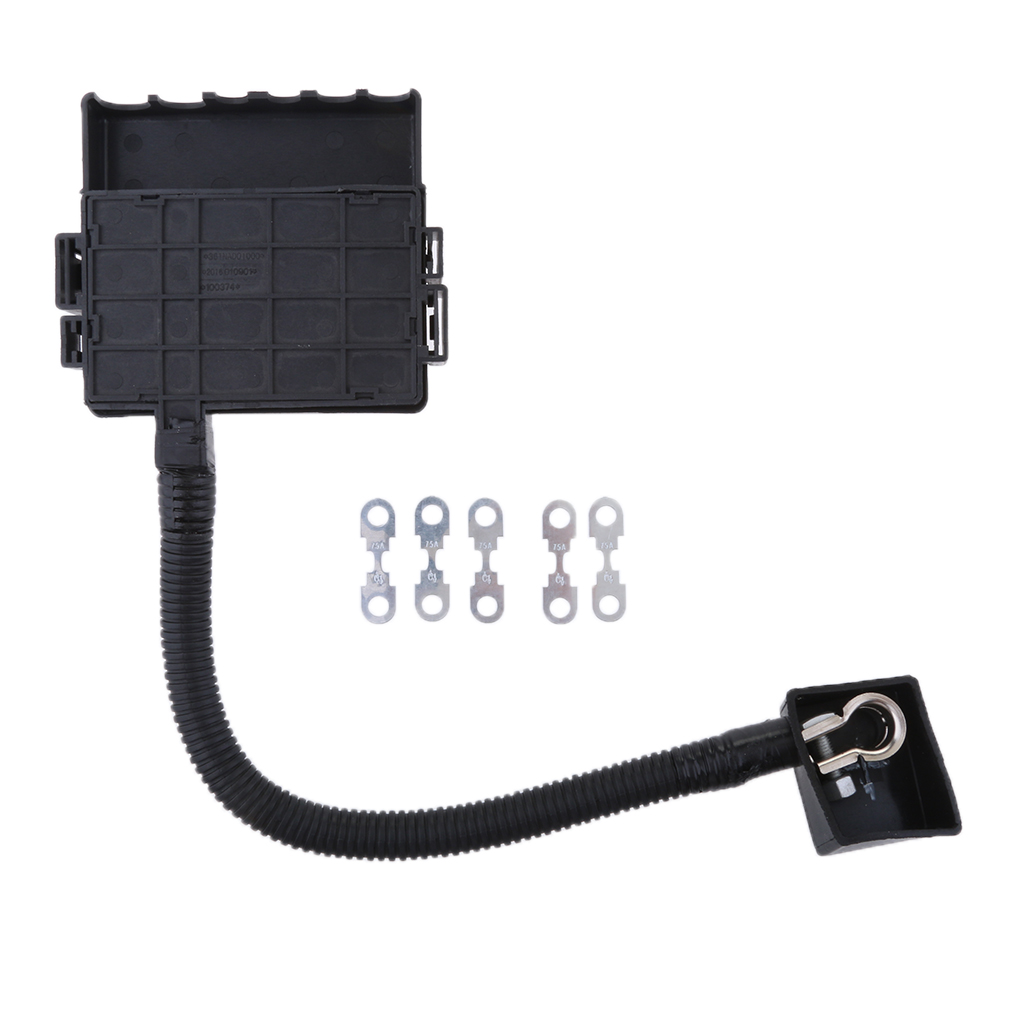 6 Way Circuit Marine Yacht Battery Terminal Fuse Box Block With Cable