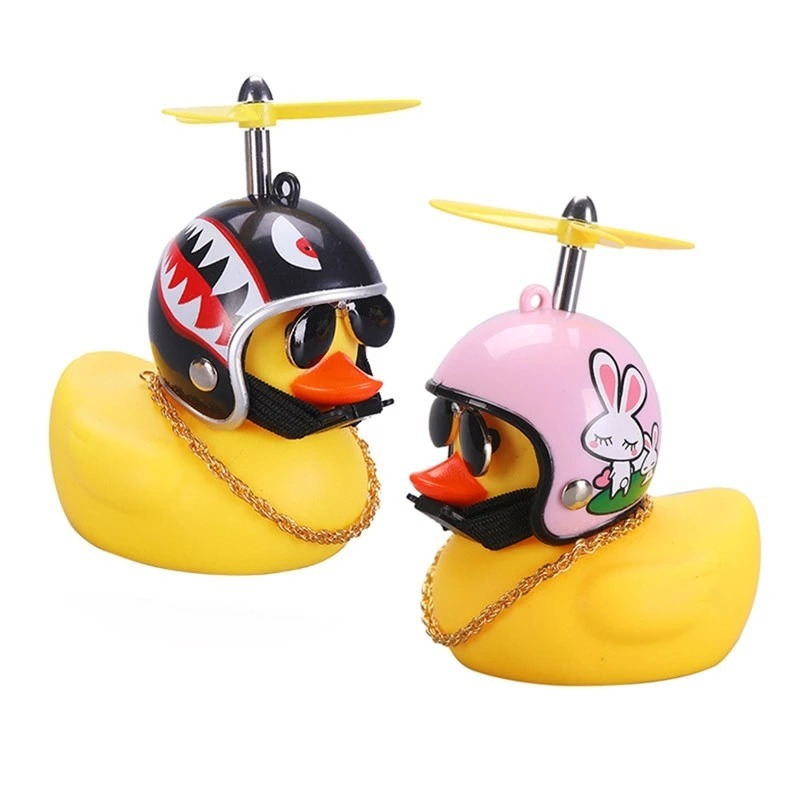 Sonnette De Vélo Avec Lumière Et Casque, Klaxon De Vélo Hamster Mignon Decoration De Tableau De Bord Jouet Hamster Sonnettes De Velo Moto 98559586