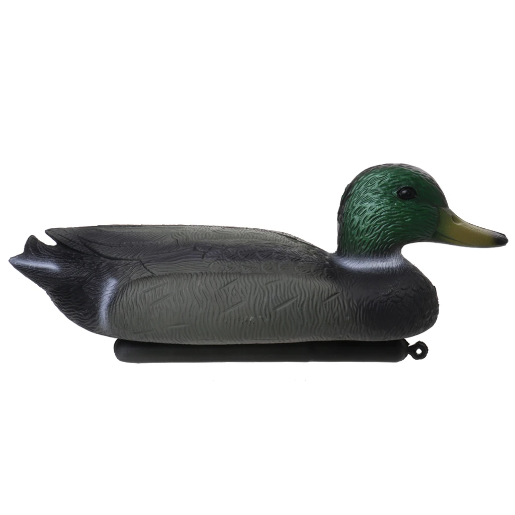 Lifelike 3D Duck Decoy PE Sturdy Durable  Hunting Decoy Lightweight