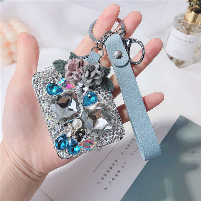 Frame Mirror Key Ring (Silver) - Kimhekim