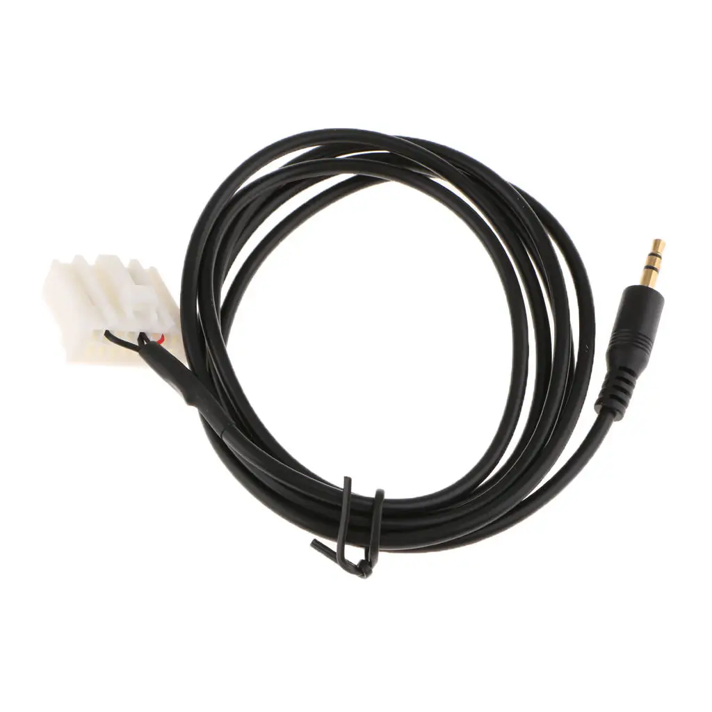 3.5mm AUX In CD Audio Interface Adapter Cable For Mazda 2 3 5 6 CX-5 CX-7