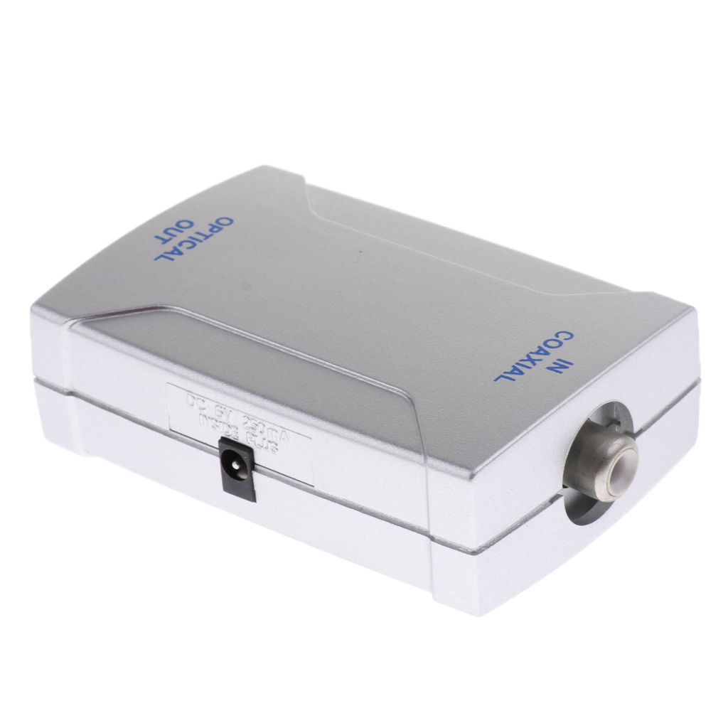 Coax To Optical SPDIF  Converter Adapter (Coaxial IN Optical OUT)