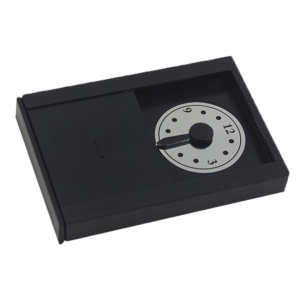 Prediction Clock Tricks Mentalism Large Size Time Illusion Amazing Toy Close up Time Space Treasure Box for Party Magician