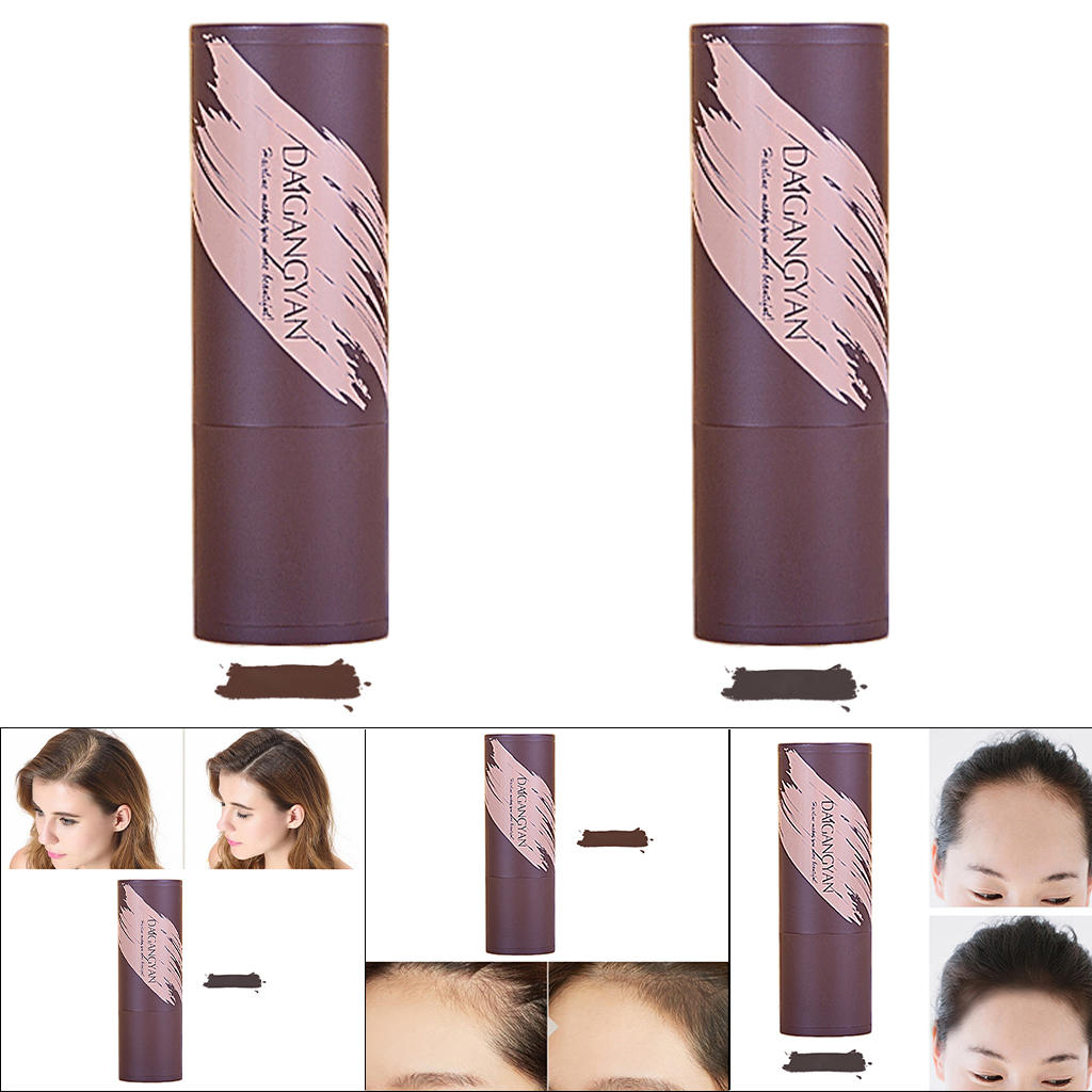 Portable Hairline Powder Hair Touch up Instant Coverage Highly Pigmented Natural Touchup for Thinning Hair Men Women 1.1G