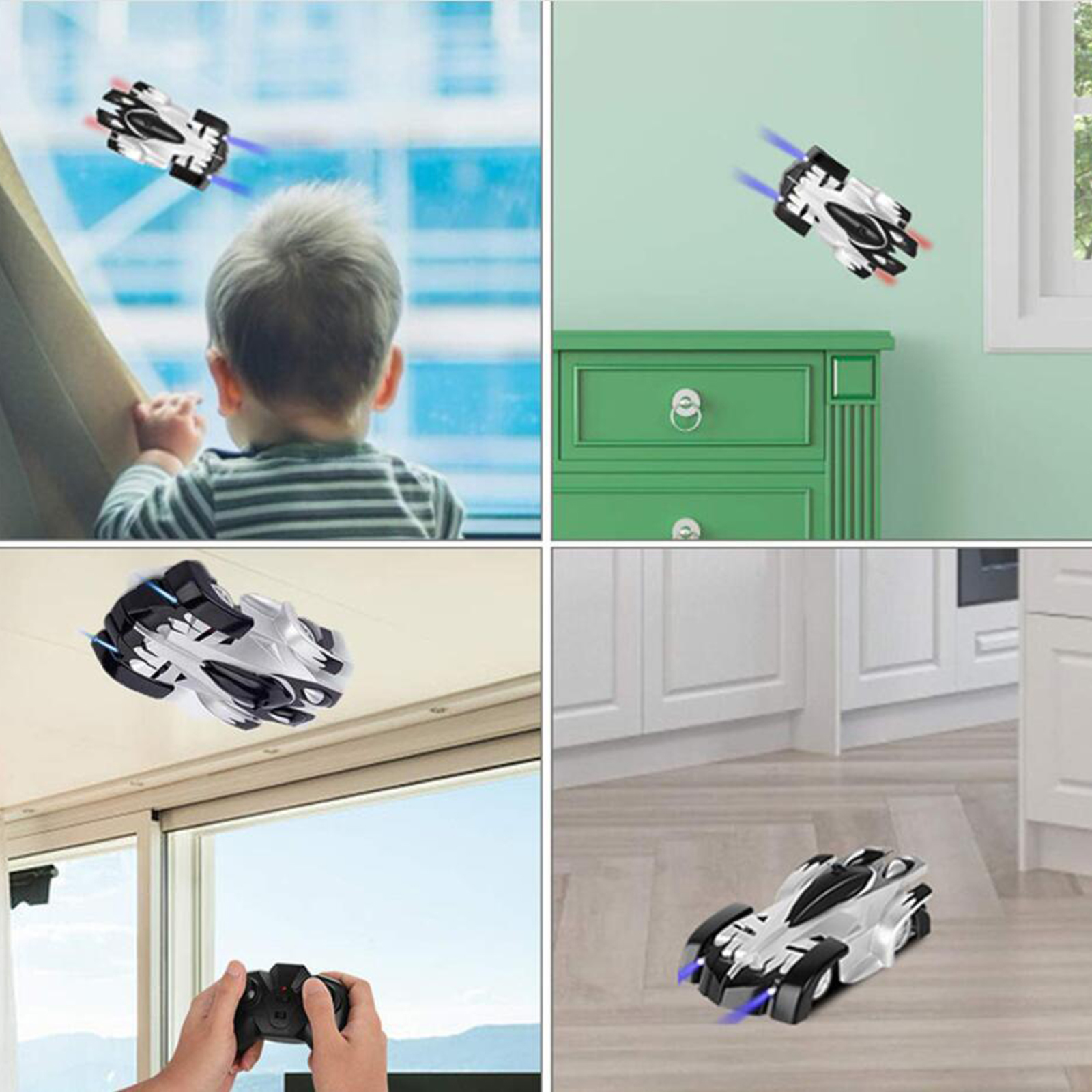 Wall Climbing Car  Ceiling 360° Rotating Anti Gravity Electric Toy Cars for Kids with Led Lights Holiday Gifts
