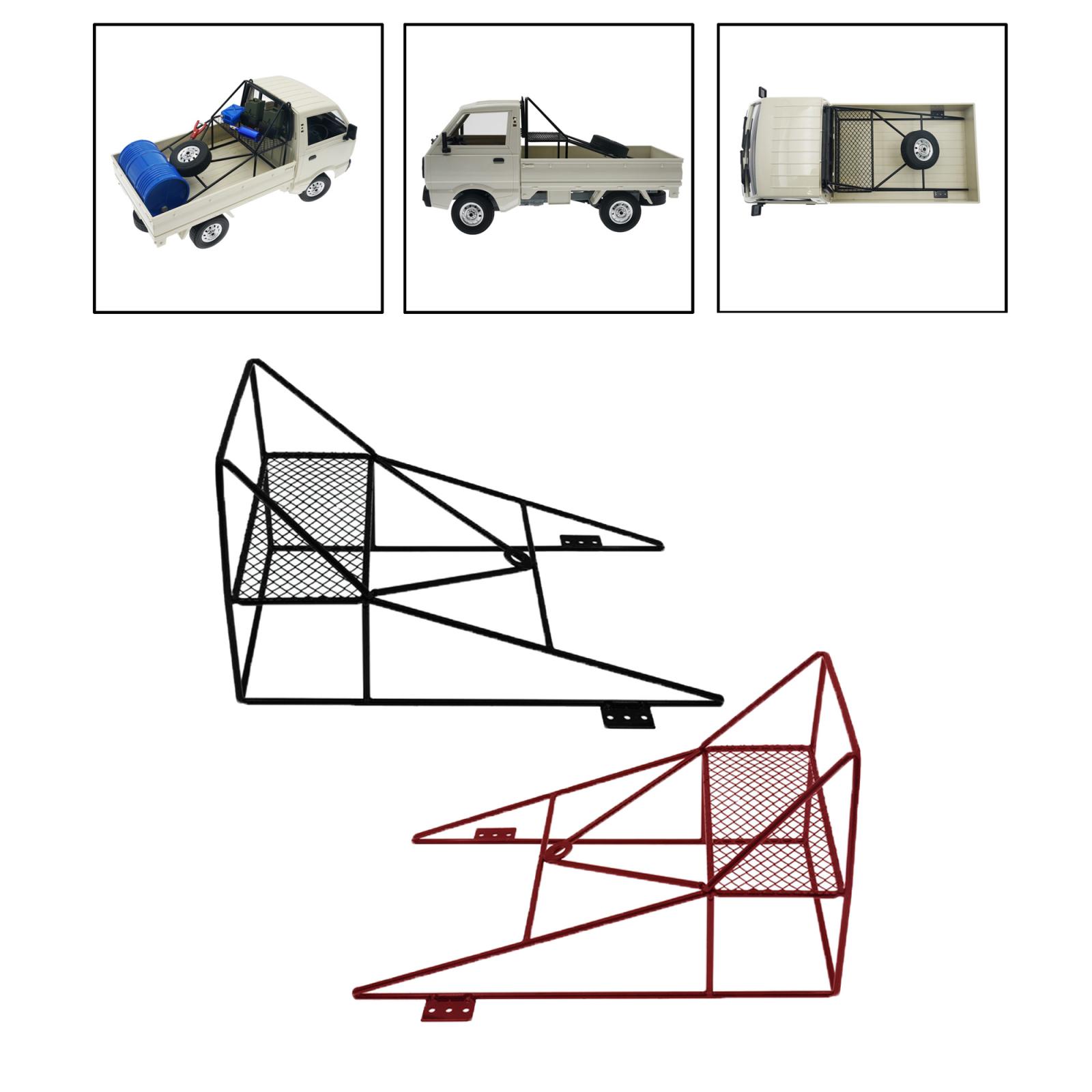 1/10 RC Trailer  Frame for WPL D12 Crawler  Truck DIY Accessories