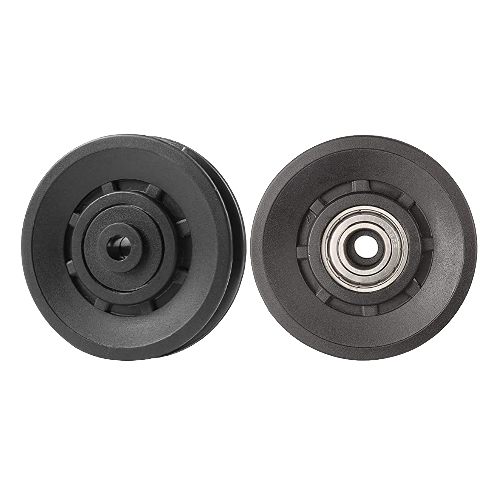 Bearing Steel Cable Pulley Wheel Bearing Idler Pulley Load-Bearing 200KG for Cable Machine Home Gym Workout Industry Equipment