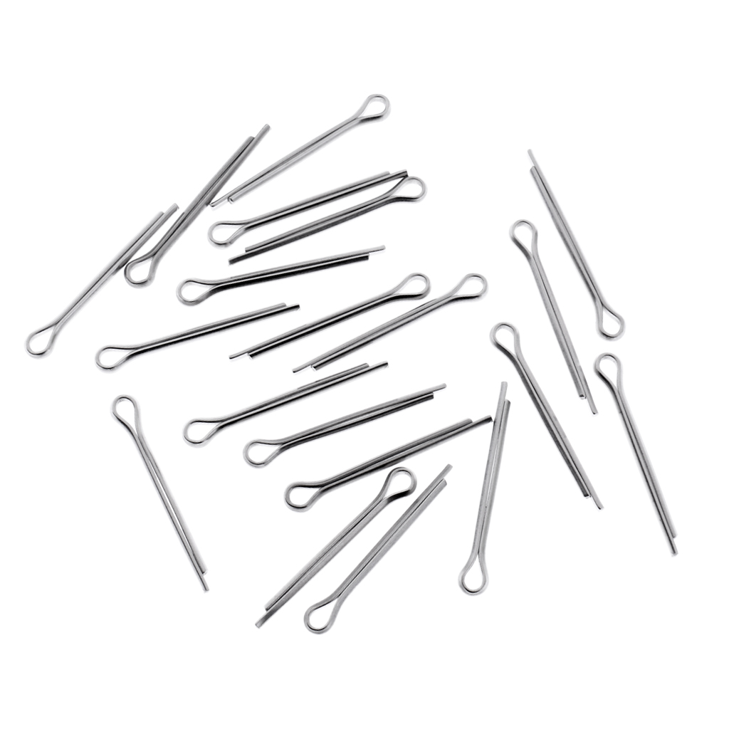 20Pcs Bike Cotter Pin Stainless Steel Split Pins for Brake Disc Pad Caliper