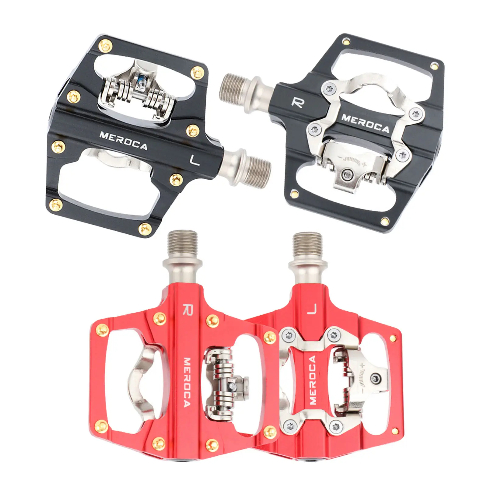 MTB Bike Self-locking Pedals Mountain Clipless Bike SPD bicycle Pedal Bicycle Parts Upgrade Bike Lock Pedals