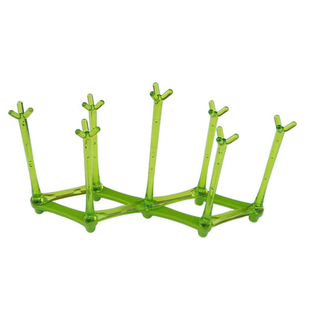 Plastic Bag And Bottle Dryer Multi-Purpose Drying Rack Foldable Easy To Storage