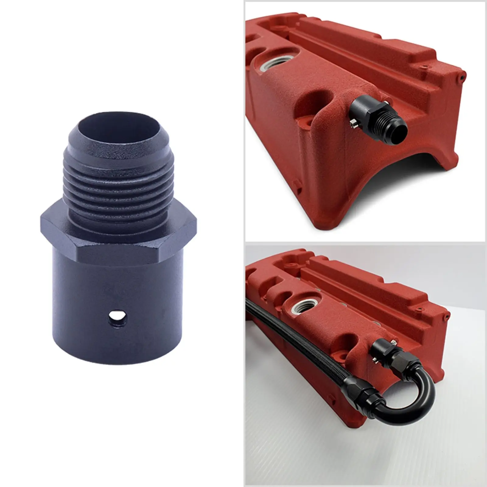 Breather Fitting Adapter Valve Cover Plug for  Acura Tsx 2003-2014