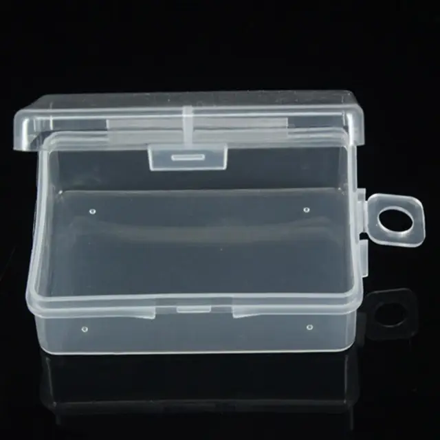 Plastic Clear Storage Box Organizer Small Storage Case Containers