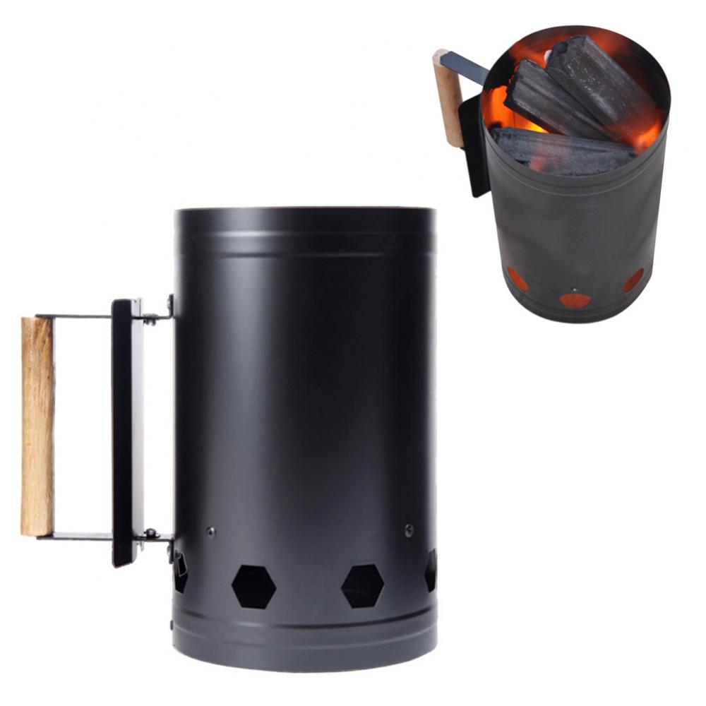 Title 1, Fast Charcoal Ignition Barrel Carbon Stove Outd...