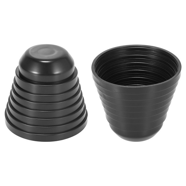 HUIQIAODS Cache-Phare LED Étanche Anti-Poussière - Caoutchouc Souple Pour Phares 50-95mm - Lot De 2