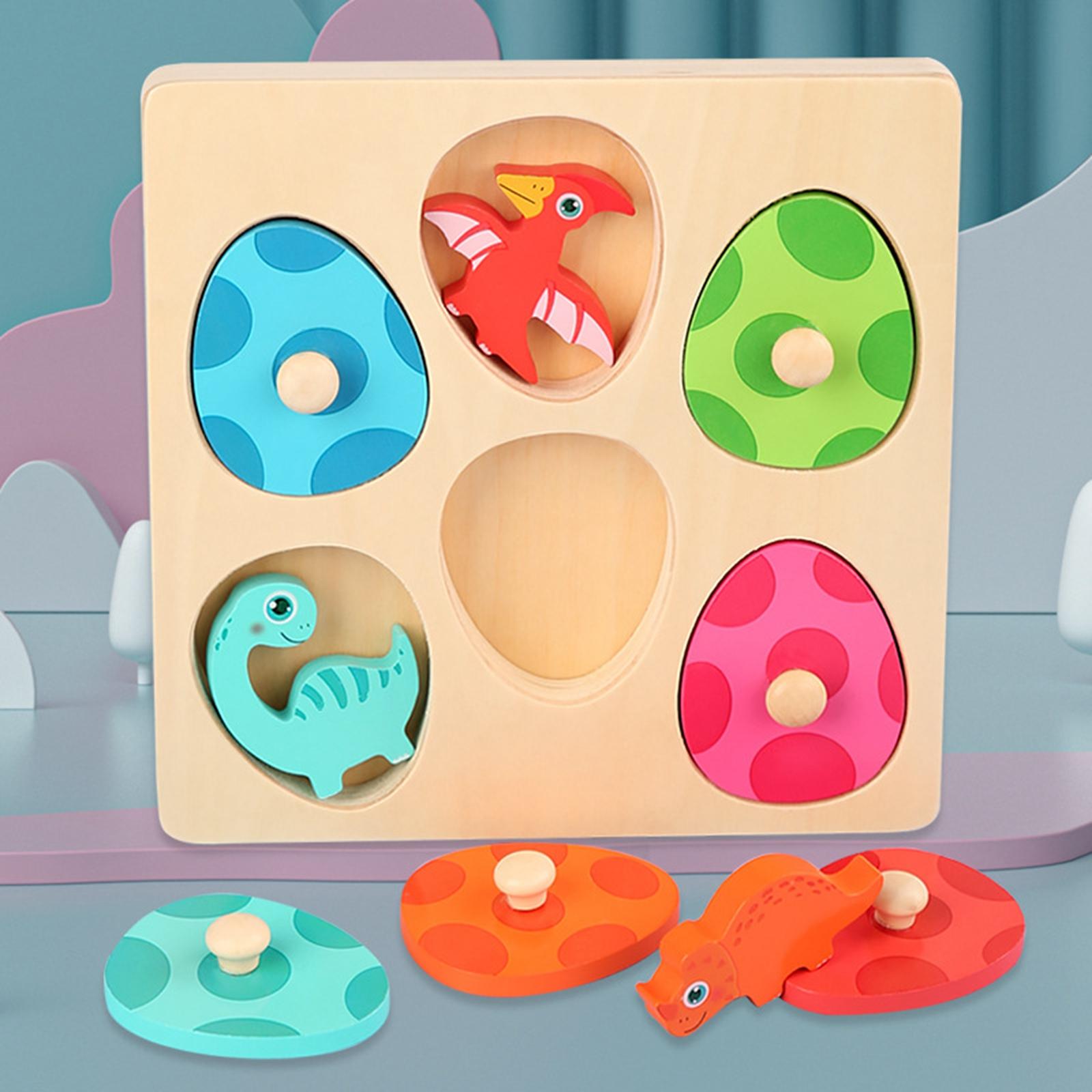Jigsaw Puzzles Dinosaur Egg Kids Toys Puzzle Educational Montessori Toys for Kids Preschool