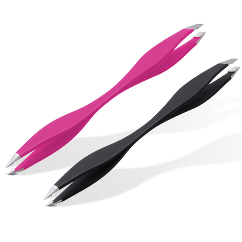 Best of Brainbow 1piece Tweezers Rose Beauty Makeup Tools Double Ends Eyebrow Tweezer Anti-Static Eyelash Extension Pincet For Maquiagem Reviews & Tips