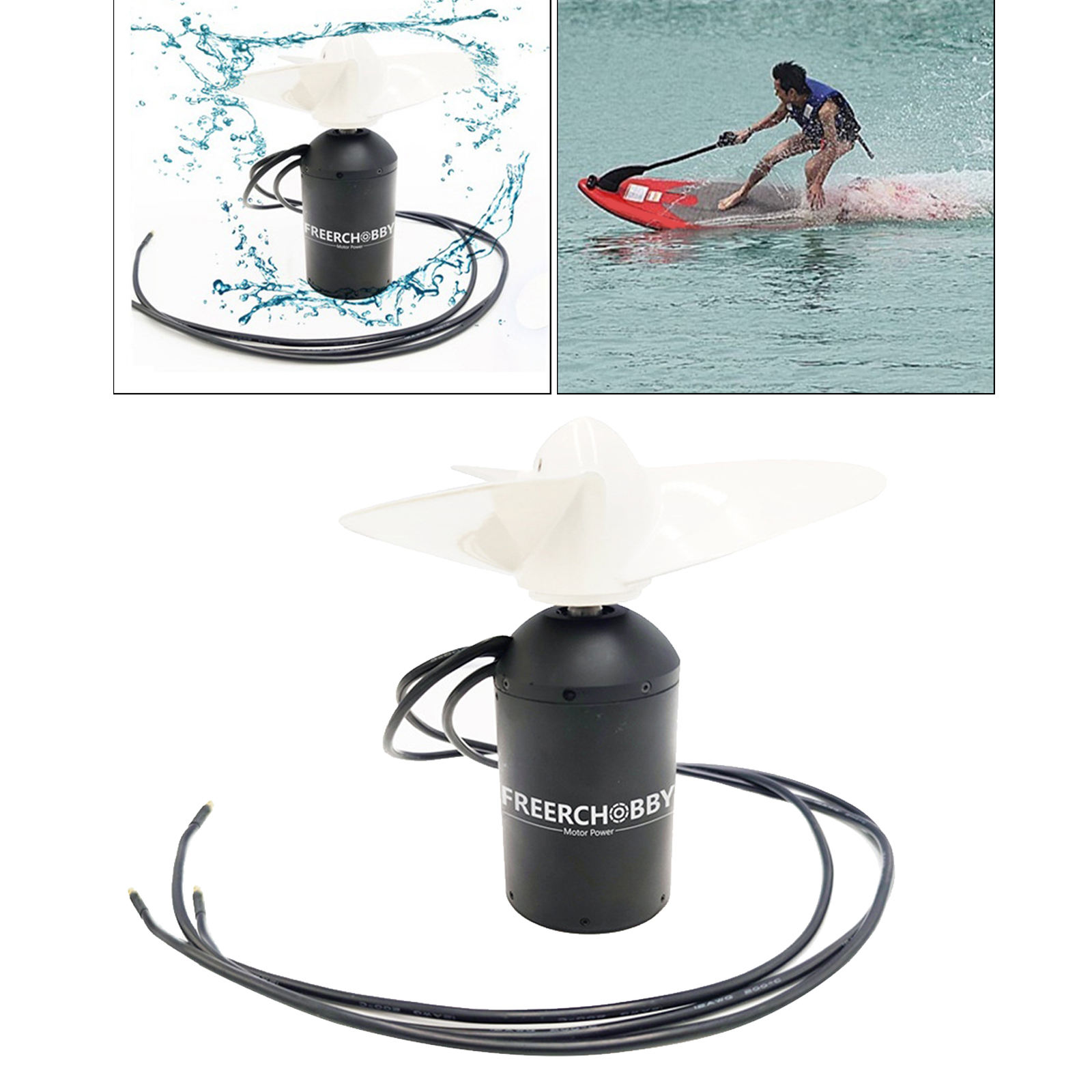 Underwater Thruster Motor Propeller Waterproof Motor Jet Surfing Accessories