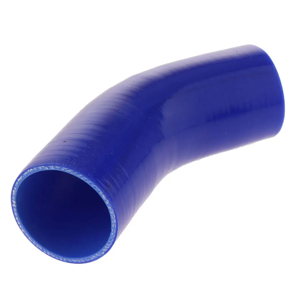 4-Ply High Performance 45 Degree Elbow Coupler Silicone Hose for Auto Car (2.8inch(70mm))