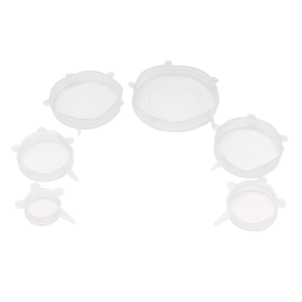Silicone Stretch Lids Bowl Cup Food Cover Reusable Durable and Expandable to Fit Various Sizes and Shapes of Containers