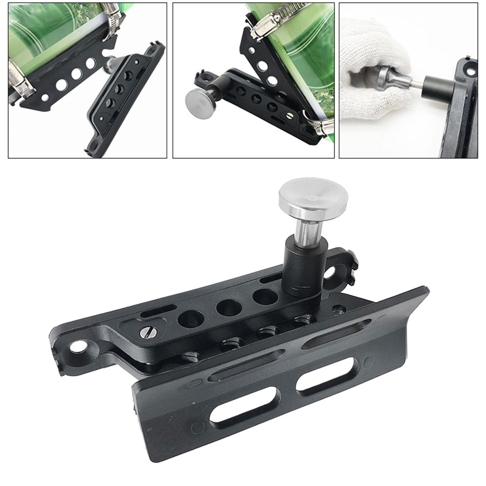 Car Fire Extinguisher Holder Fits for Jeep Wrangler Fire Extinguisher Mount Bottle Holder For Jk Jku Jl Utv Roll Bar