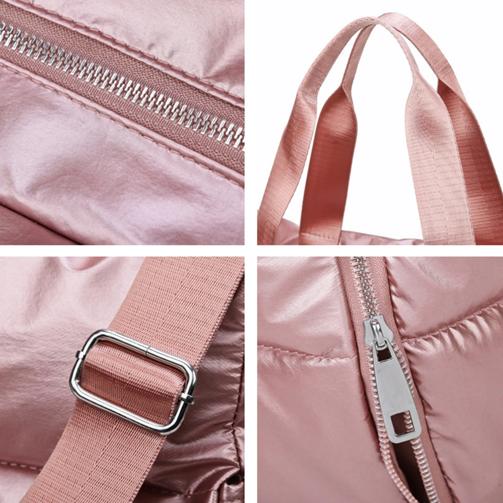 Waterproof Women Gym Fitness Bag Large Capacity Sport Travel Duffel Tote Bag Waterproof Women Gym Fitness Bag Large Capacity Sport Travel Duffel Tote Bag