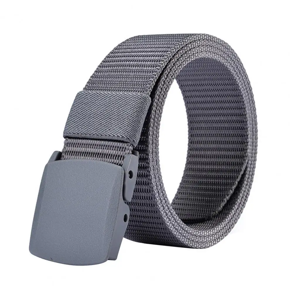 work belts for men Fashion Men Belt Solid Color Adjustable Exquisite Buckle Men Lightweight All Match Clothes Accessories Waist Belt Daily Wear mens red belt