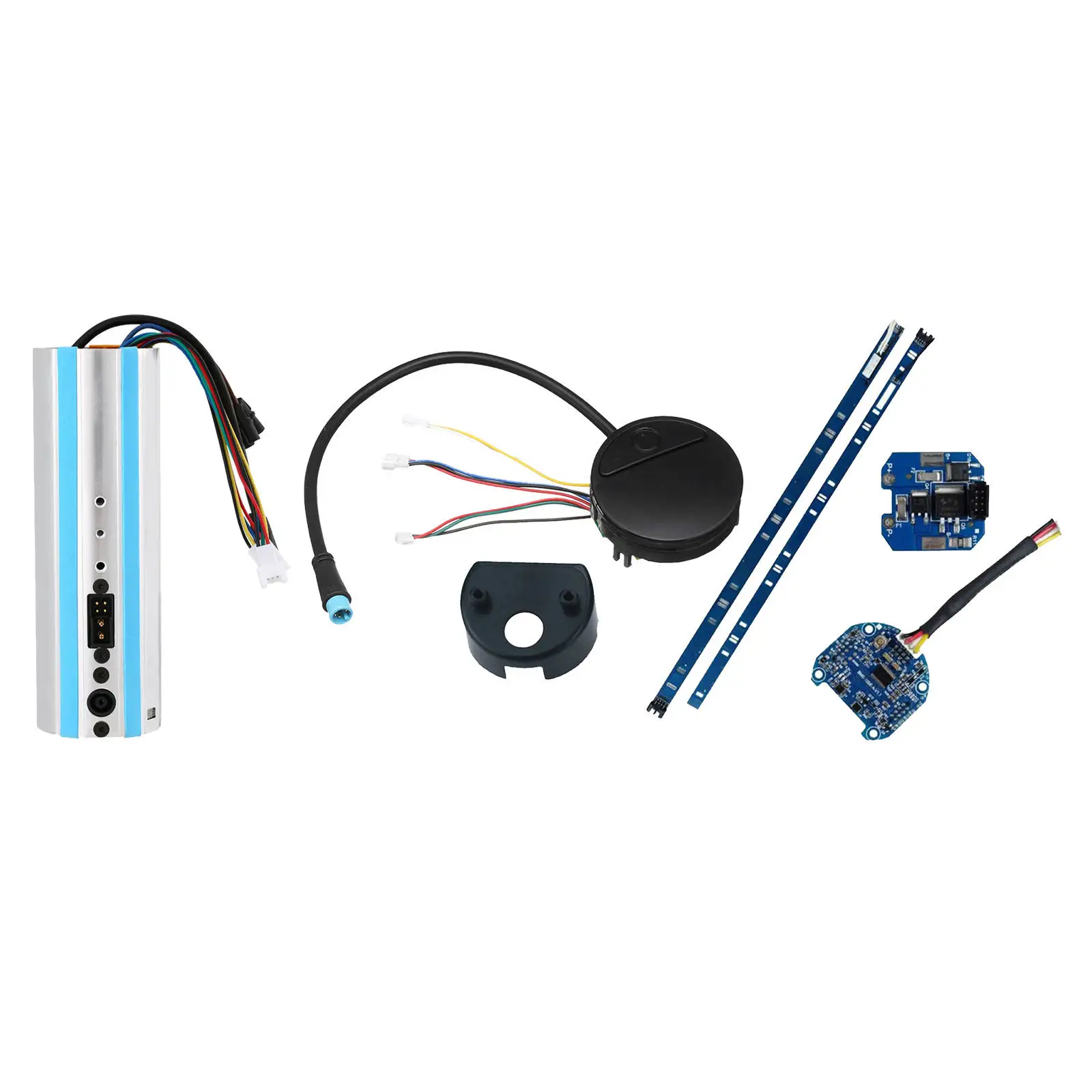 Metall Bluetooth Kontrolle Brett Set for Ninebot ES1 ES2 ES3 ES4 Elektroroller 