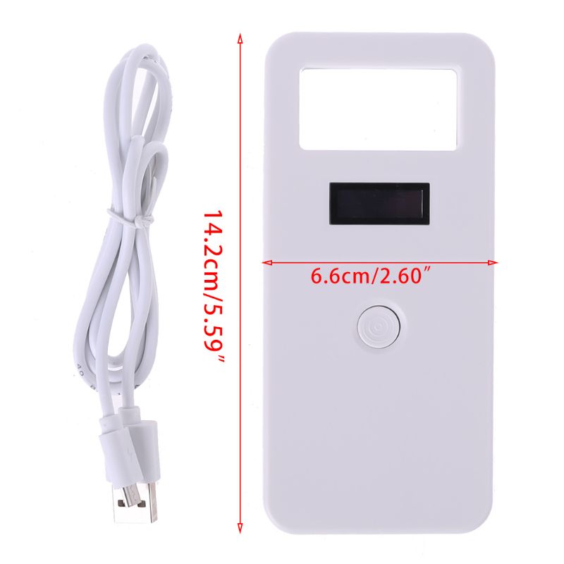 Animal de Estimação Scanner para Cães Fdx-b Leitor Chip Transponder Usb Rfid Handheld Microchip Gatos Cavalo G2ac id 15 Cheap Cartão ICID
