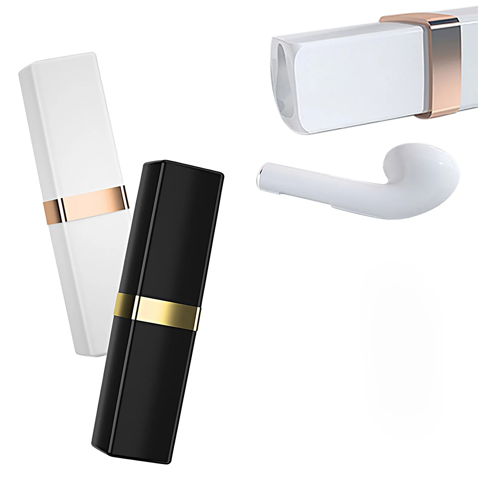 Bluetooth Wireless Lipstick In-ear Earphones
