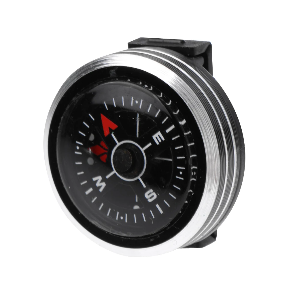 Watch Band Slip Slide-on Navigation Wrist Compass for Outdoor Survival