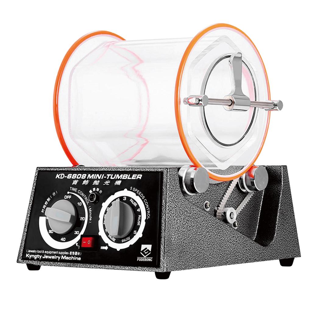 Jewelry Rocks Stones Polishing Machine Drum Rotary Polisher Finisher - 80W 3kg US Plug, Easy to Operate