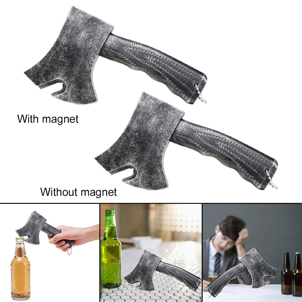 Creative Retro Beer Bottle Openers Multifunction Axe Shaped Beer Long Handle Beer Bottle Opener