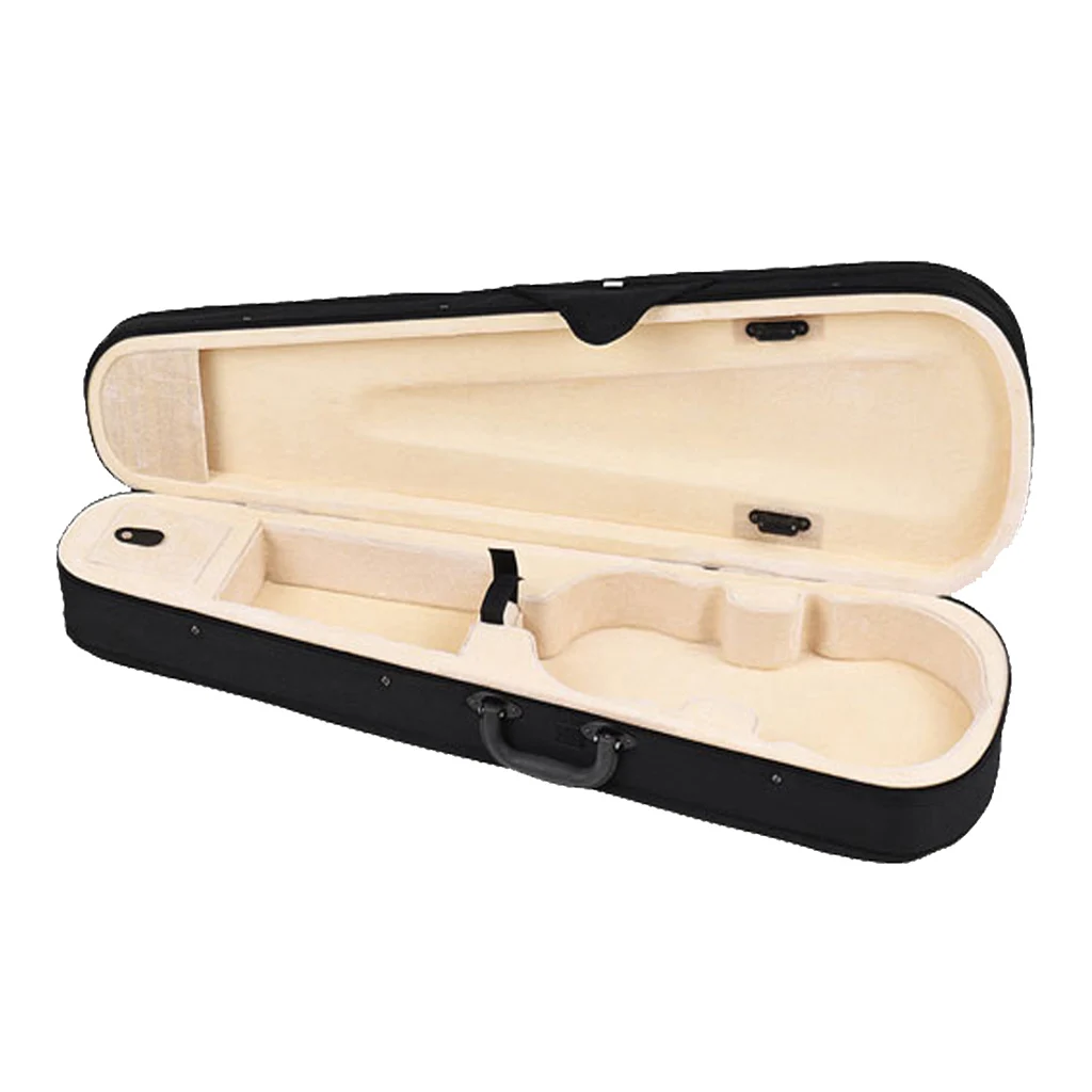 Tooyful Practical 1/8 Violin Bag Case Hand Carry Shoulder Box Container Foam Inner for Kids Beginners