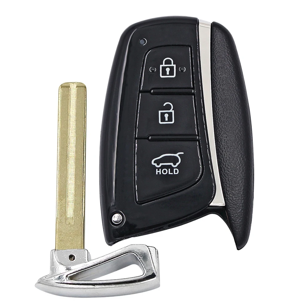 3 Button Smart Remote Car Key Fob 433Mhz ID46 Chip FCC ID: 95440 2W500 / 95440 2W600 for Hyundai Santa Fe 2012 2013 2014 2015 bosch spark plugs