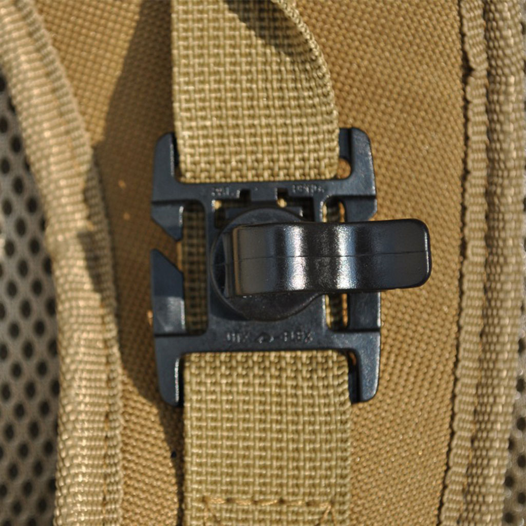 Hydration Pack Water Bladder Drinking Tube MOLLE Webbing Clip Holder Plastic