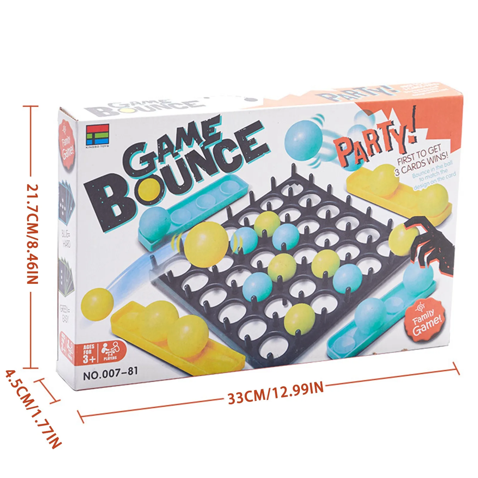 1 Set Jumping Ball Table Games  Bounce Off Game Activate Ball Game for Kid HF LT 