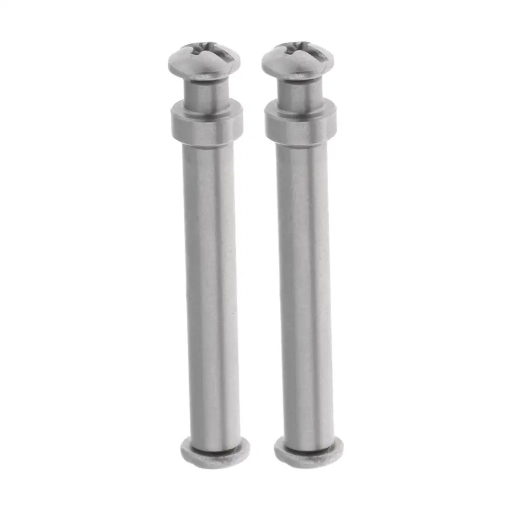 2pcs Fishing Power Handle Knob Shaft for Baitcasting Reel, Fishing Handle Part Accessories